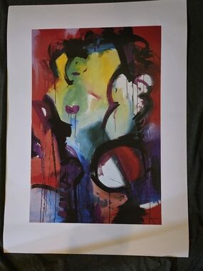 Abstrack II By Alfred Gockel- Print